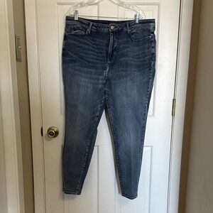 NYDJ Women's Charcoal Skinny Jeans